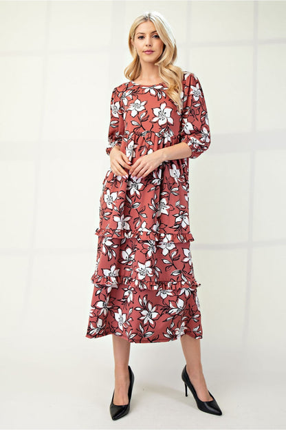 Addie Dress- Floral