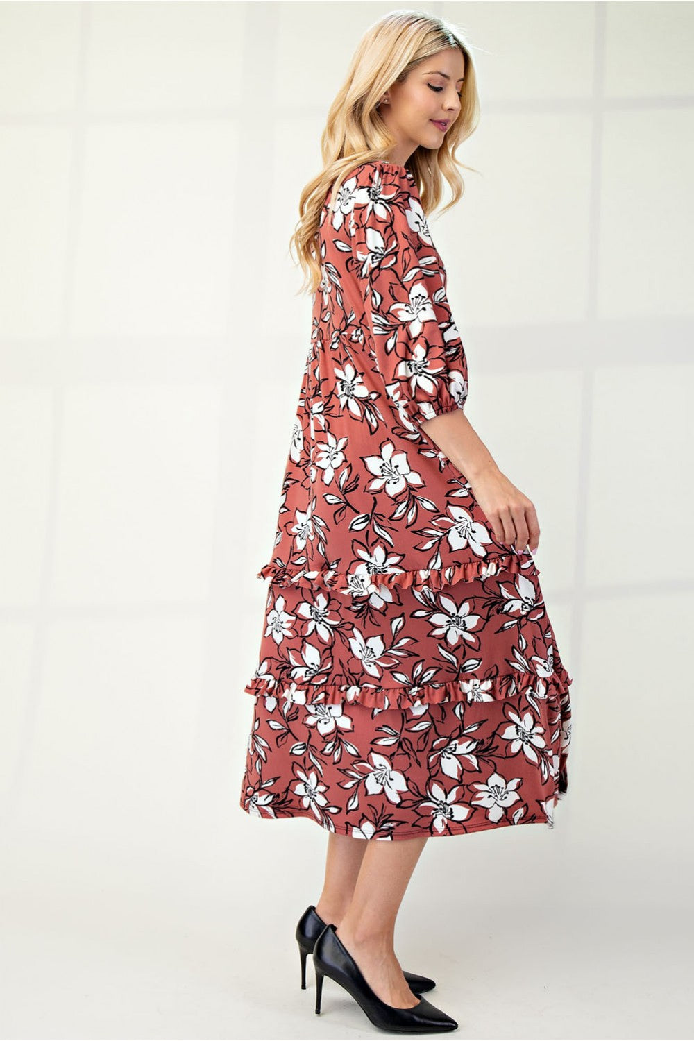 Addie Dress- Floral