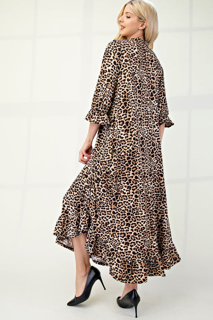 Sherry Dress- Leopard