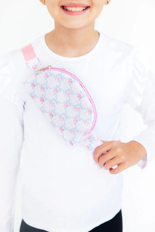 Ribbons and Roases Belt Bag
